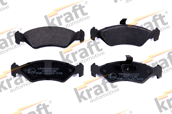 Kit pastiglie freno, Freno a disco - 6002002 KRAFT AUTOMOTIVE