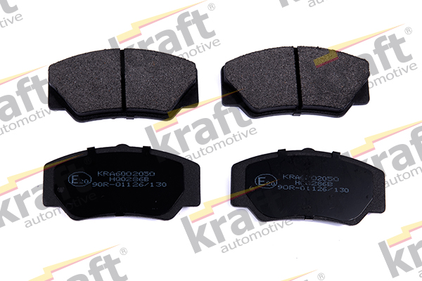 Kit pastiglie freno, Freno a disco - 6002050 KRAFT AUTOMOTIVE