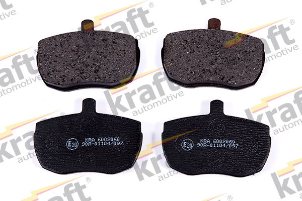 Комплект тормозных колодок, дисковый тормоз - 6002060 KRAFT AUTOMOTIVE