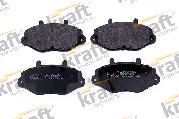 Brake Pad Set, disc brake - 6002090 KRAFT AUTOMOTIVE