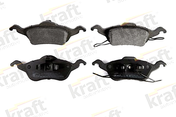 Kit pastiglie freno, Freno a disco - 6002300 KRAFT AUTOMOTIVE