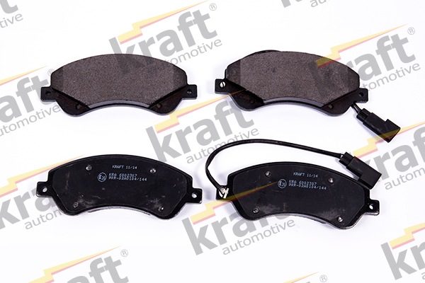 Kit pastiglie freno, Freno a disco - 6002307 KRAFT AUTOMOTIVE