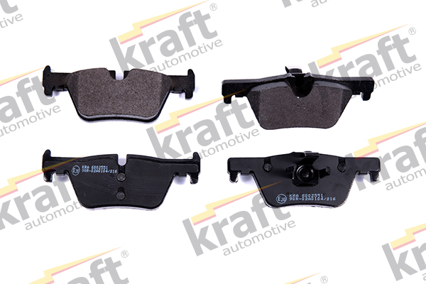 Brake Pad Set, disc brake - 6002551 KRAFT AUTOMOTIVE