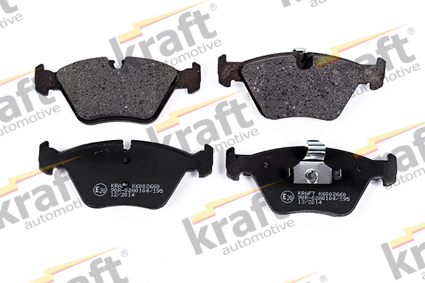 Kit pastiglie freno, Freno a disco - 6002660 KRAFT AUTOMOTIVE