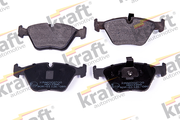 Kit pastiglie freno, Freno a disco - 6002700 KRAFT AUTOMOTIVE