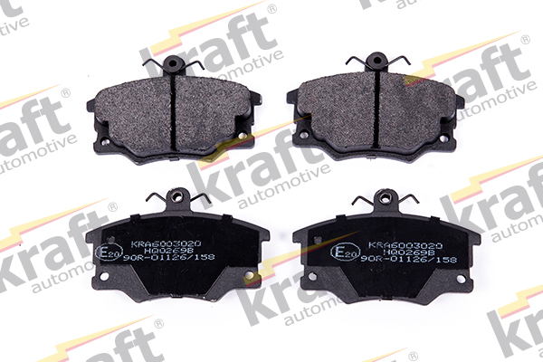 Kit pastiglie freno, Freno a disco - 6003020 KRAFT AUTOMOTIVE
