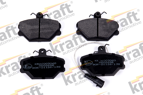 Комплект тормозных колодок, дисковый тормоз - 6003060 KRAFT AUTOMOTIVE