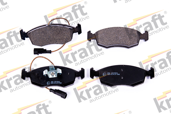Kit pastiglie freno, Freno a disco - 6003061 KRAFT AUTOMOTIVE
