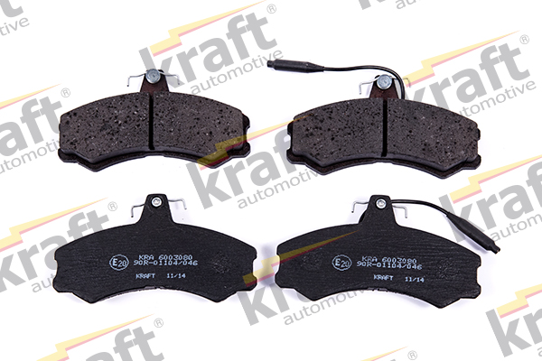 Kit pastiglie freno, Freno a disco - 6003080 KRAFT AUTOMOTIVE