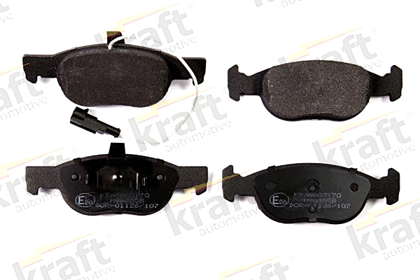 Brake Pad Set, disc brake - 6003170 KRAFT AUTOMOTIVE