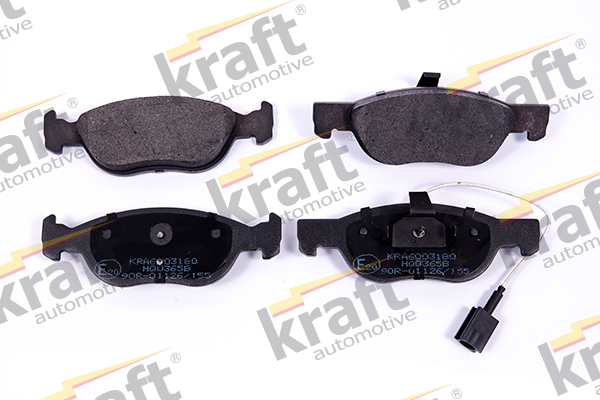 Brake Pad Set, disc brake - 6003180 KRAFT AUTOMOTIVE