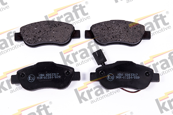 Kit pastiglie freno, Freno a disco - 6003317 KRAFT AUTOMOTIVE