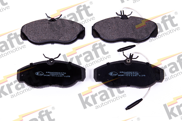 Kit pastiglie freno, Freno a disco - 6003370 KRAFT AUTOMOTIVE