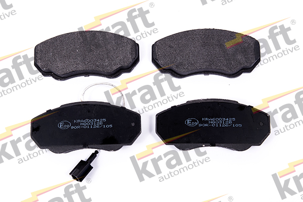 Kit pastiglie freno, Freno a disco - 6003425 KRAFT AUTOMOTIVE