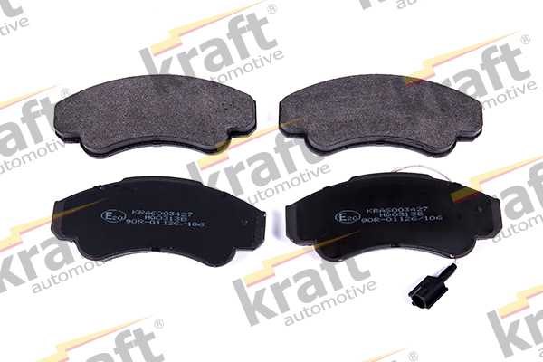 Kit pastiglie freno, Freno a disco - 6003427 KRAFT AUTOMOTIVE