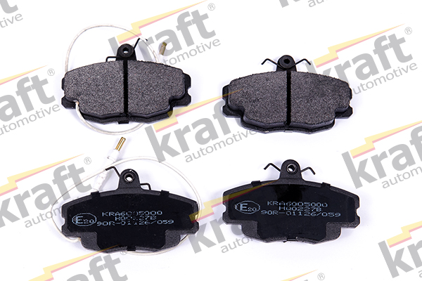 Комплект тормозных колодок, дисковый тормоз - 6005000 KRAFT AUTOMOTIVE