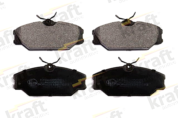 Kit pastiglie freno, Freno a disco - 6005091 KRAFT AUTOMOTIVE