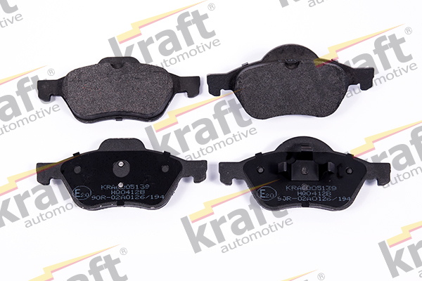 Комплект тормозных колодок, дисковый тормоз - 6005139 KRAFT AUTOMOTIVE