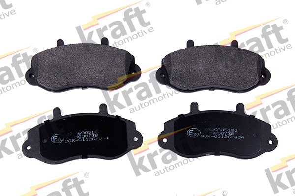Kit pastiglie freno, Freno a disco - 6005180 KRAFT AUTOMOTIVE