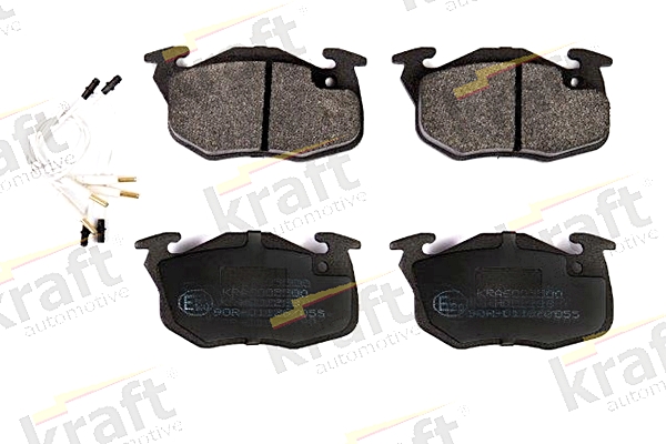 Kit pastiglie freno, Freno a disco - 6005500 KRAFT AUTOMOTIVE