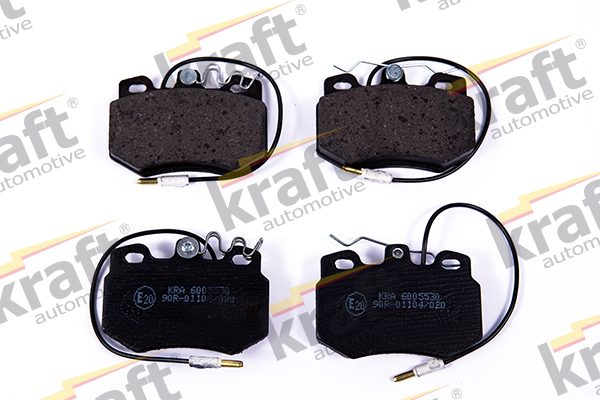 Комплект тормозных колодок, дисковый тормоз - 6005530 KRAFT AUTOMOTIVE