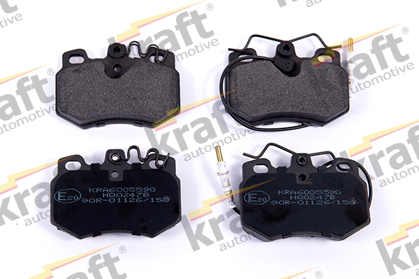 Kit pastiglie freno, Freno a disco - 6005590 KRAFT AUTOMOTIVE