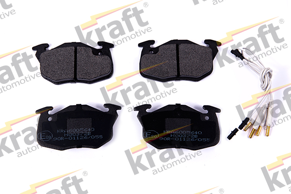 Brake Pad Set, disc brake - 6005640 KRAFT AUTOMOTIVE