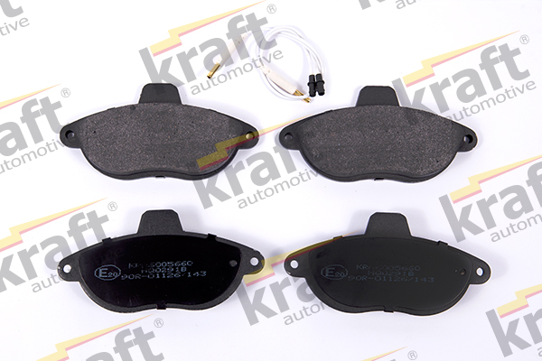 Kit pastiglie freno, Freno a disco - 6005660 KRAFT AUTOMOTIVE