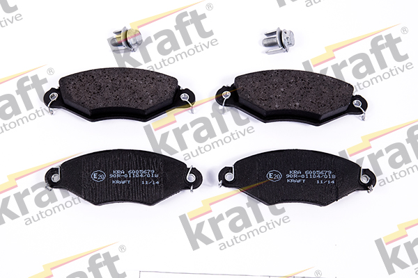Kit pastiglie freno, Freno a disco - 6005679 KRAFT AUTOMOTIVE