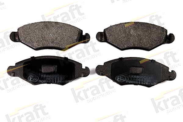 Kit pastiglie freno, Freno a disco - 6005680 KRAFT AUTOMOTIVE