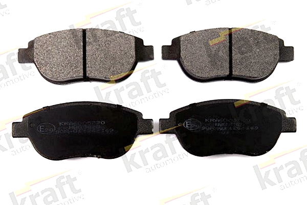Kit pastiglie freno, Freno a disco - 6005720 KRAFT AUTOMOTIVE
