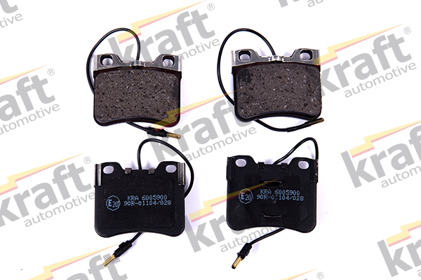 Brake Pad Set, disc brake - 6005900 KRAFT AUTOMOTIVE