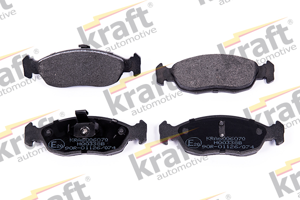 Kit pastiglie freno, Freno a disco - 6006070 KRAFT AUTOMOTIVE