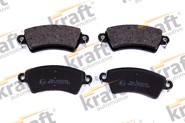 Brake Pad Set, disc brake - 6006100 KRAFT AUTOMOTIVE