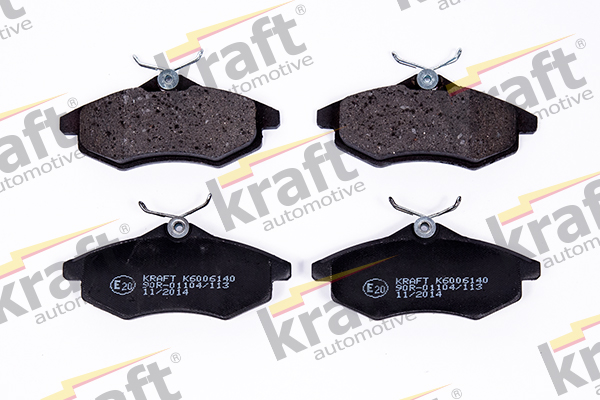 Brake Pad Set, disc brake - 6006140 KRAFT AUTOMOTIVE