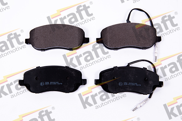 Kit pastiglie freno, Freno a disco - 6006160 KRAFT AUTOMOTIVE