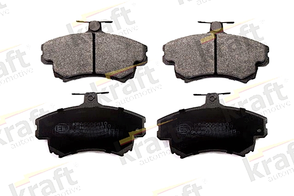 Kit pastiglie freno, Freno a disco - 6006410 KRAFT AUTOMOTIVE