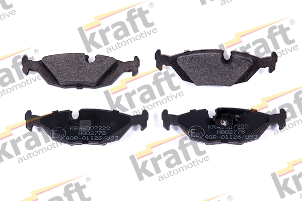 Kit pastiglie freno, Freno a disco - 6007220 KRAFT AUTOMOTIVE