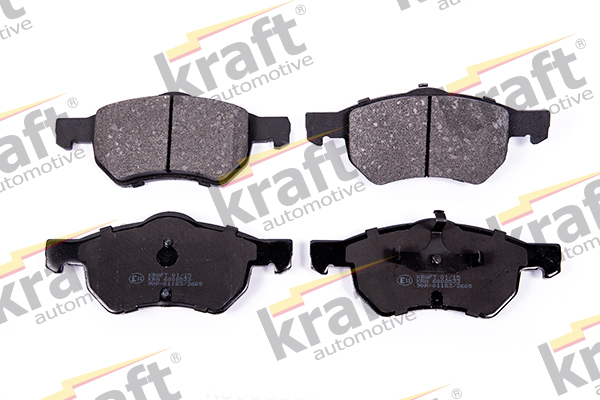 Brake Pad Set, disc brake - 6008533 KRAFT AUTOMOTIVE