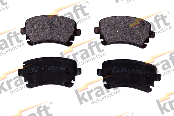 Kit pastiglie freno, Freno a disco - 6010070 KRAFT AUTOMOTIVE