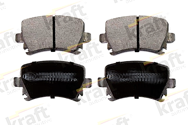 stabdžių trinkelių rinkinys, diskinis stabdys - 6010090 KRAFT AUTOMOTIVE
