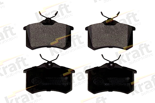 Brake Pad Set, disc brake - 6010092 KRAFT AUTOMOTIVE
