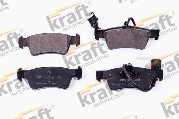 Kit pastiglie freno, Freno a disco - 6010892 KRAFT AUTOMOTIVE