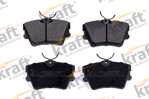 Комплект тормозных колодок, дисковый тормоз - 6010900 KRAFT AUTOMOTIVE