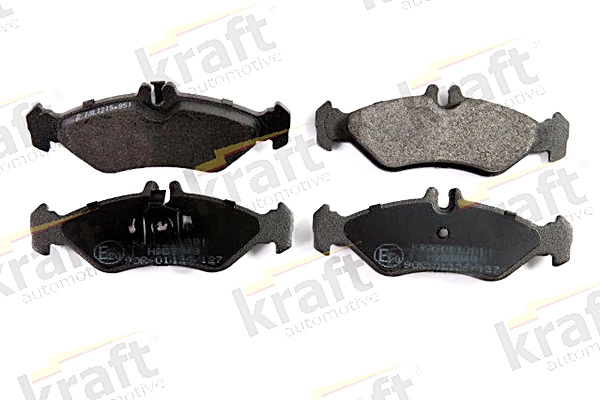 stabdžių trinkelių rinkinys, diskinis stabdys - 6011091 KRAFT AUTOMOTIVE