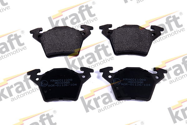 Kit pastiglie freno, Freno a disco - 6011098 KRAFT AUTOMOTIVE