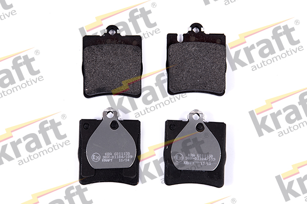 Kit pastiglie freno, Freno a disco - 6011150 KRAFT AUTOMOTIVE