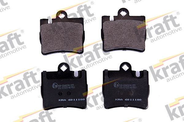 Kit pastiglie freno, Freno a disco - 6011180 KRAFT AUTOMOTIVE