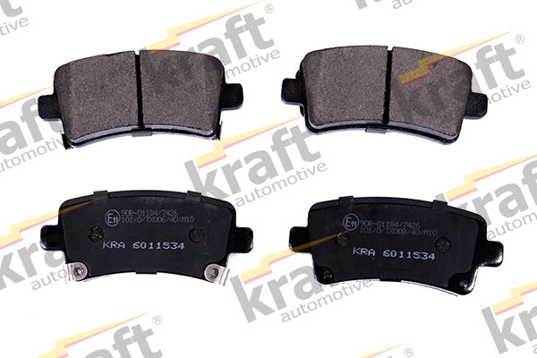 Brake Pad Set, disc brake - 6011534 KRAFT AUTOMOTIVE