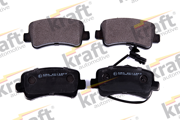 Kit pastiglie freno, Freno a disco - 6011902 KRAFT AUTOMOTIVE